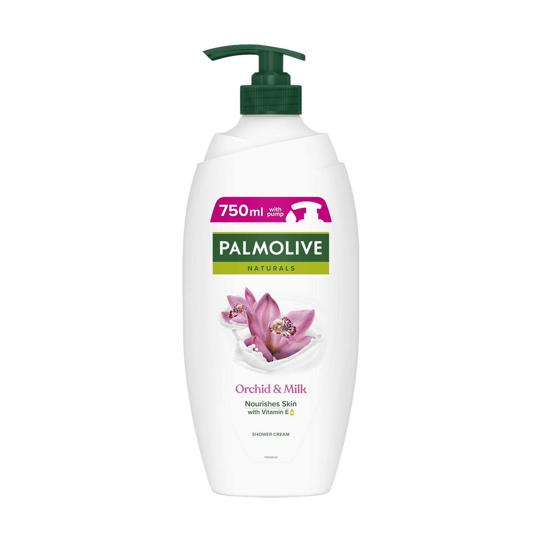 Гель-крем для душу Palmolive Натурель Розкішна м'якість, Чорна орхідея та зволожувальне молочко, 750 мл